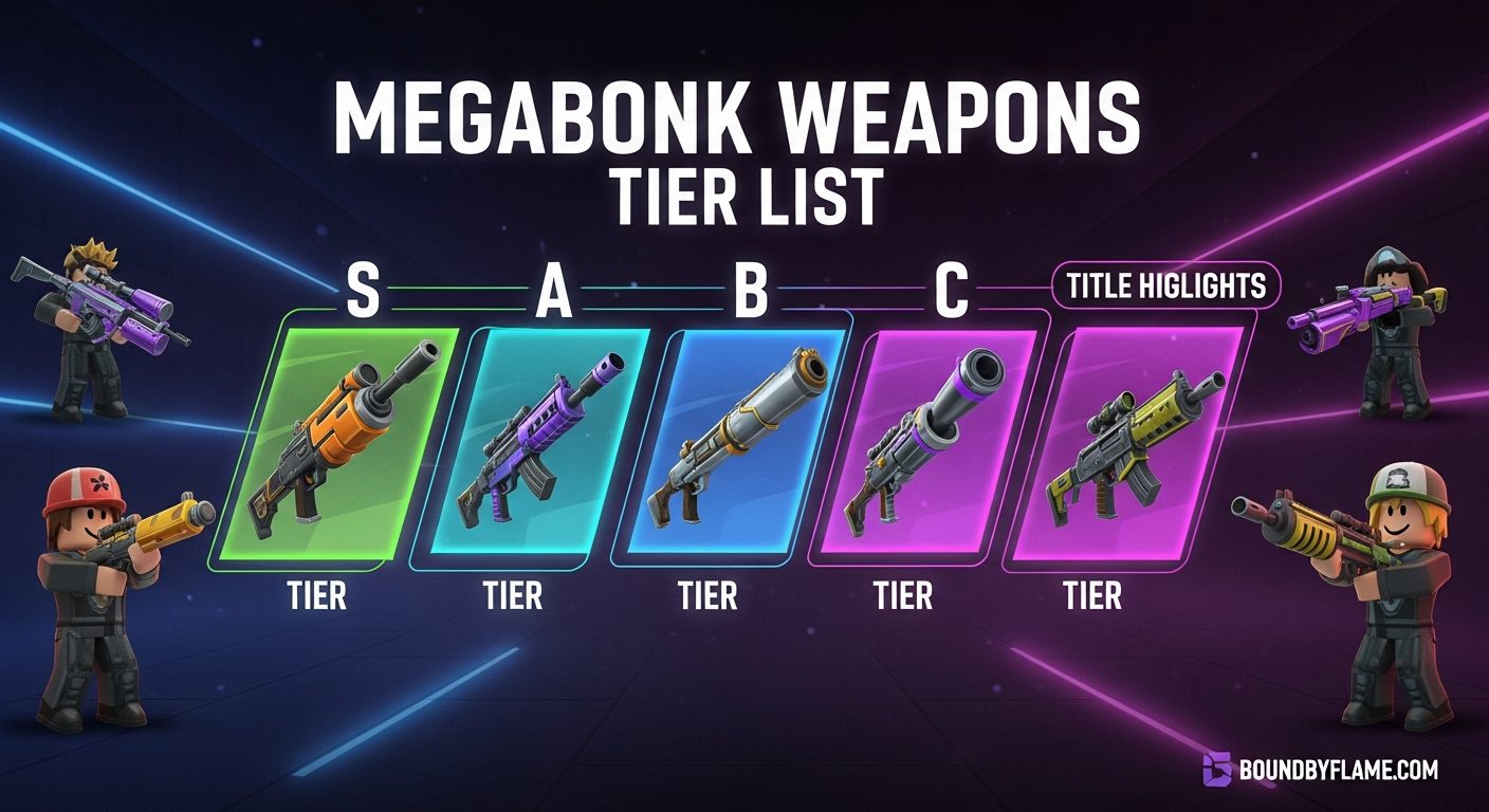 Megabonk Weapons Guide