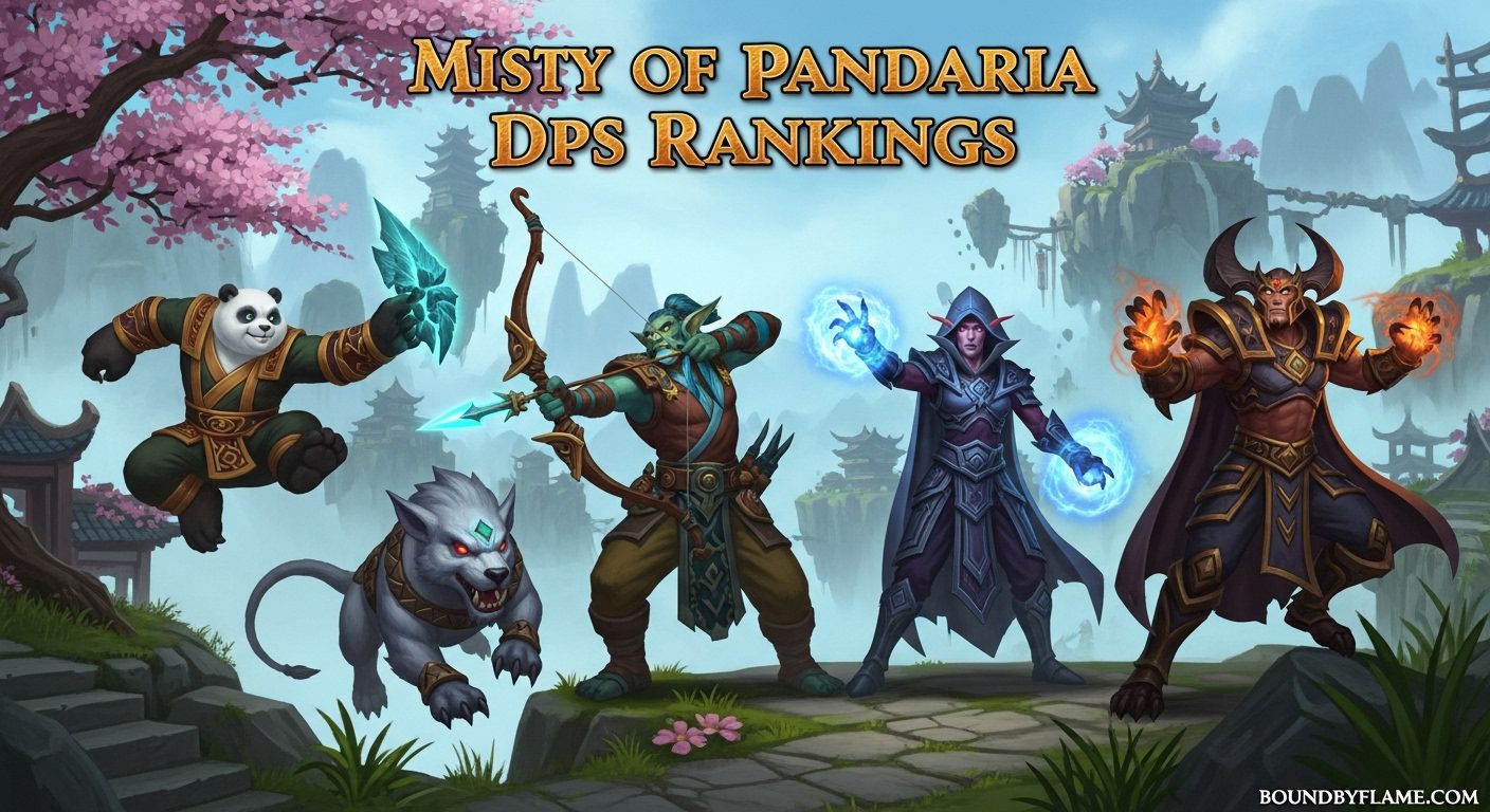 Mists of Pandaria Classic DPS Rankings Tier List