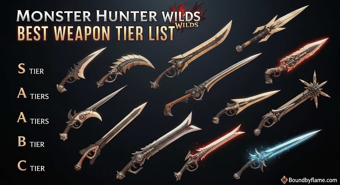 Monster Hunter Wilds Best Weapon Tier List