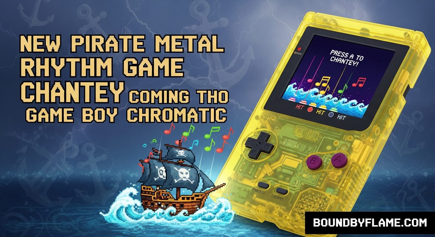 New Pirate Metal Rhythm Game Chantey Coming To Game Boy Chromatic
