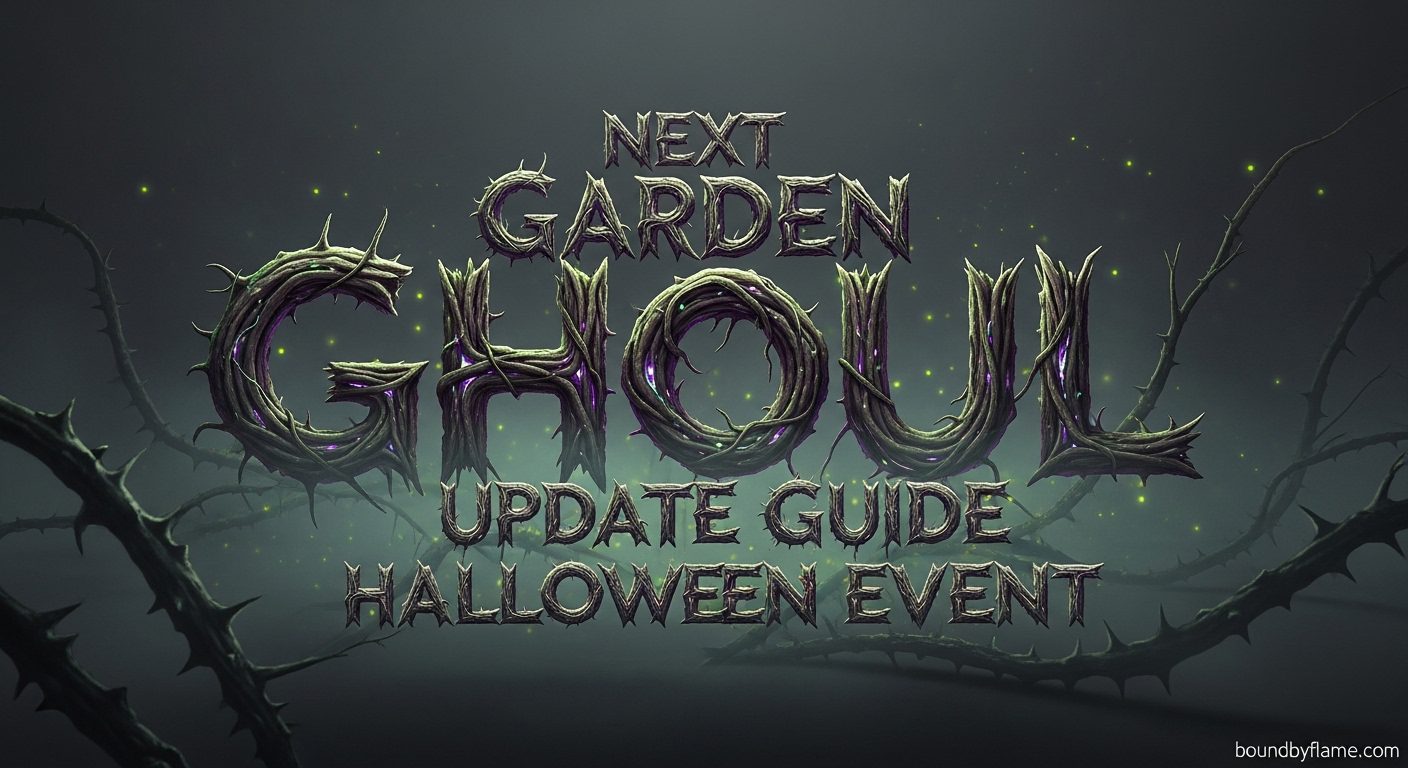 Next Garden Ghoul Update Guide
