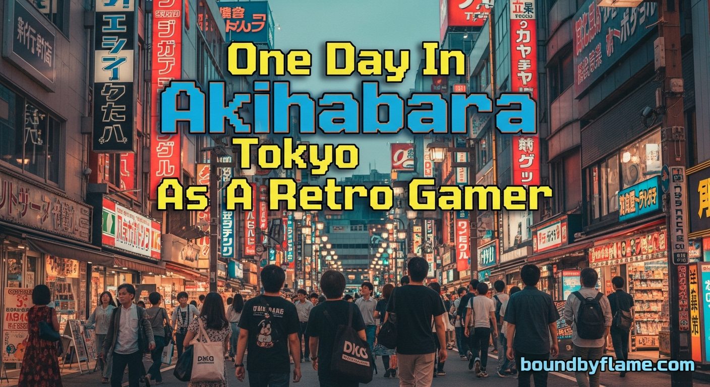 One Day In Akihabara Tokyo As A Retro Gamer