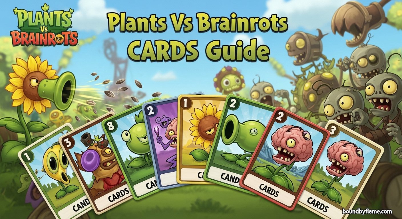 Plants Vs Brainrots CARDS