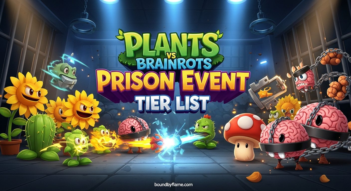 Plants vs Brainrots Prison Event