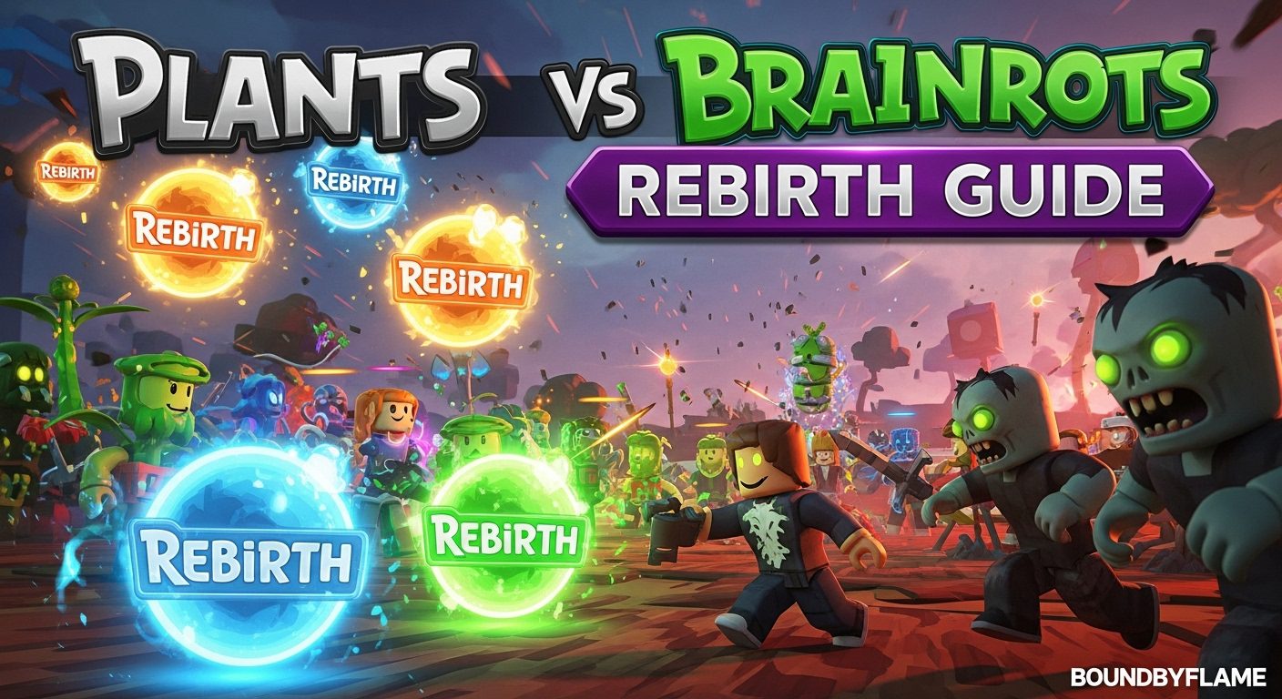 Plants vs Brainrots Rebirth Guide
