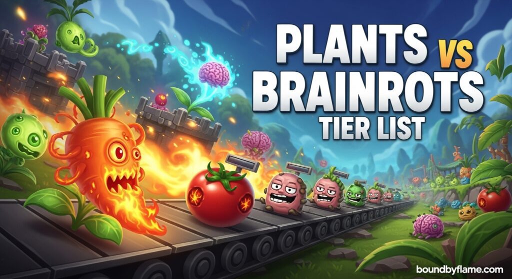 Plants vs Brainrots Tier List (October 2025) BEST 40+ Plants