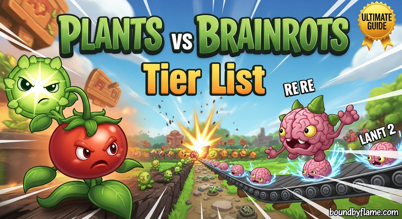 Plants vs Brainrots Tier List