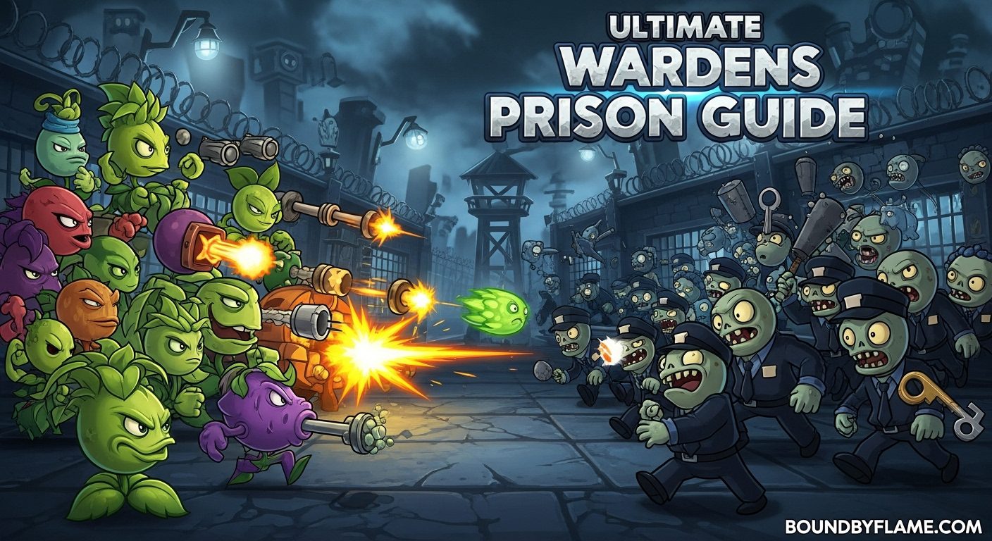 Plants vs Brainrots Wardens Prison Guide
