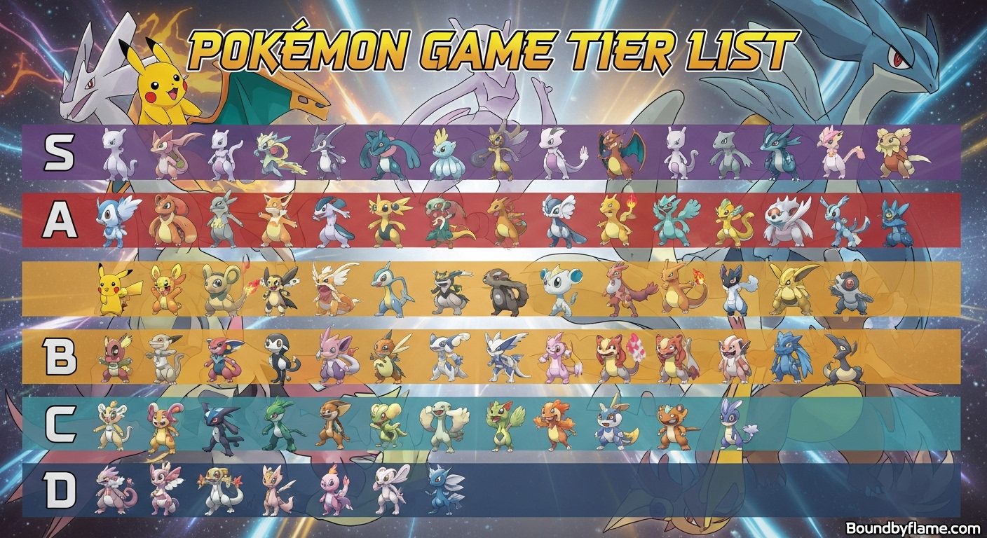 Pokemon Game Tier List
