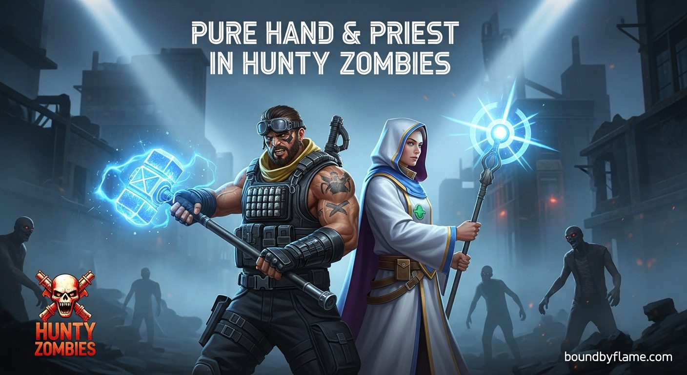 Pure Hand & Priest in Hunty Zombies Guide