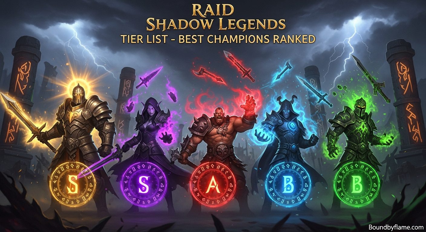 RAID Shadow Legends Tier List