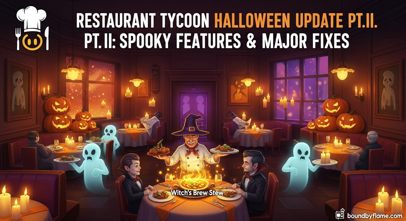 Restaurant Tycoon Halloween Update