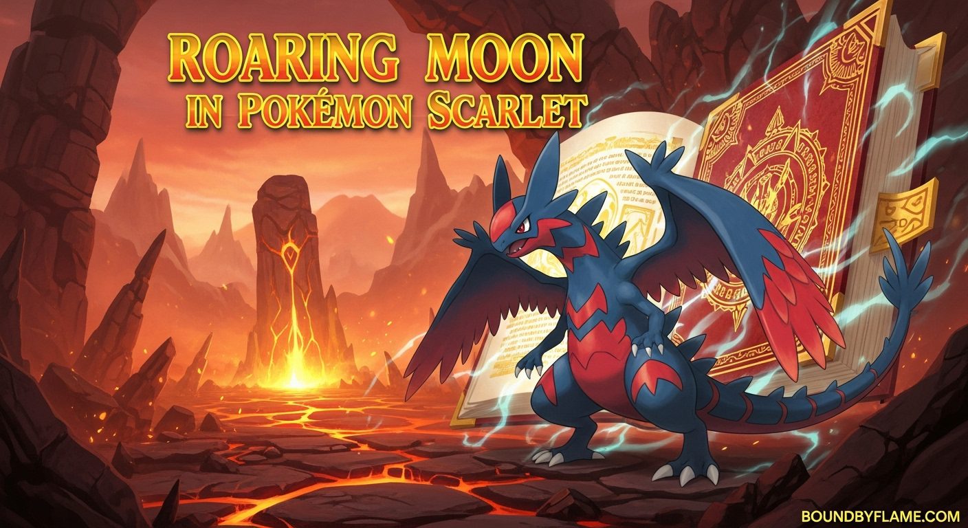 Roaring Moon in Pokemon Scarlet