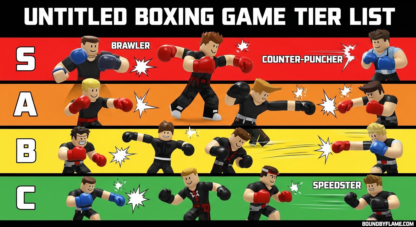 Roblox Untitled Boxing Game Tier List