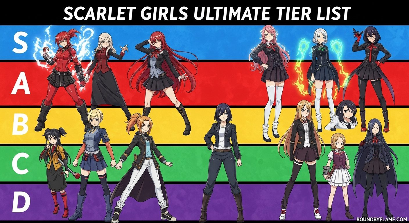 Scarlet Girls Tier List