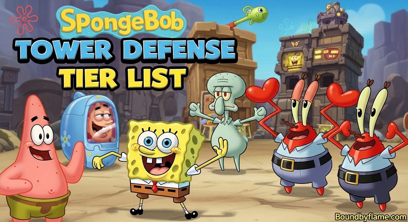 SpongeBob Tower Defense Tier List