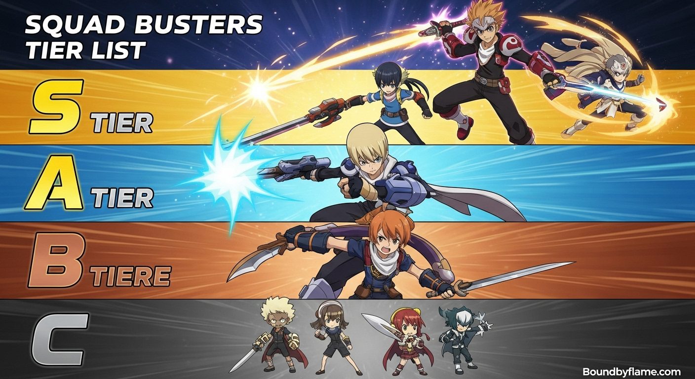 Squad Busters Tier List