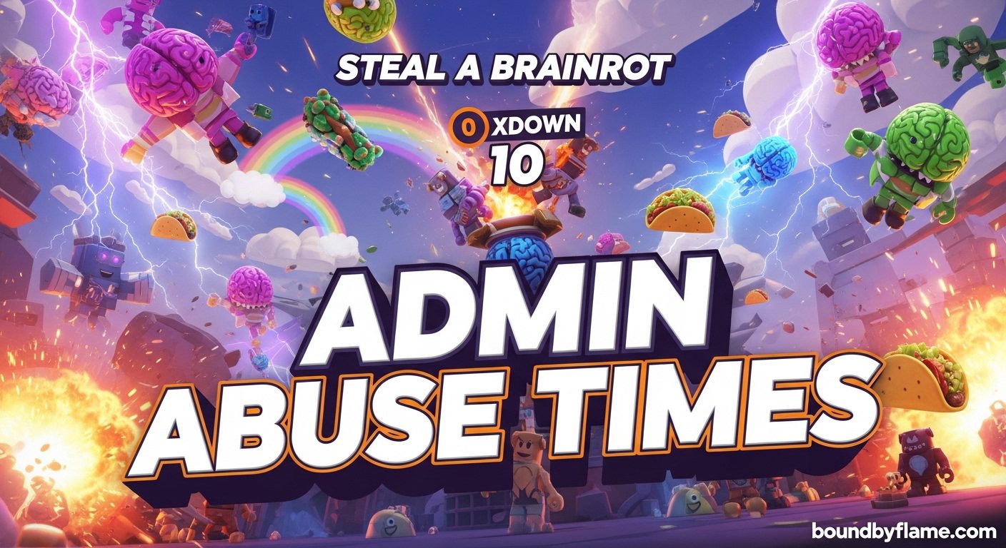 Steal a Brainrot Admin Abuse Times