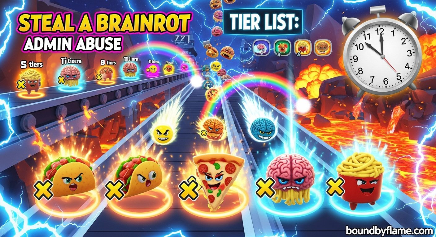 Steal a Brainrot Admin Abuse