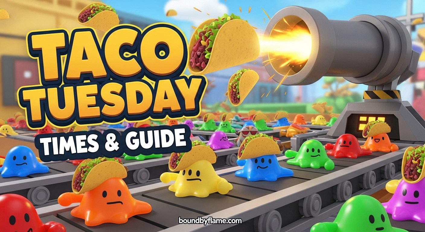 Steal a Brainrot Taco Tuesday Times