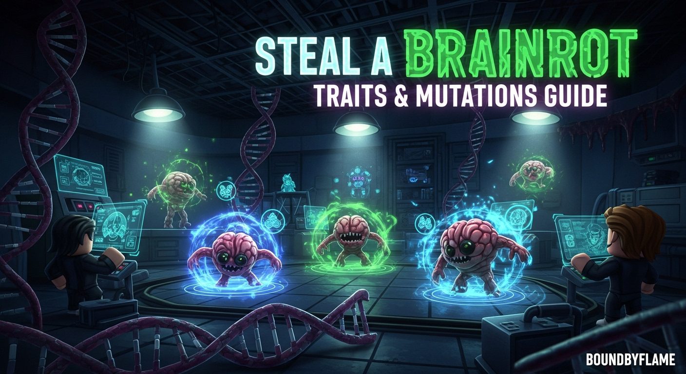 Steal a Brainrot Traits & Mutations Guide