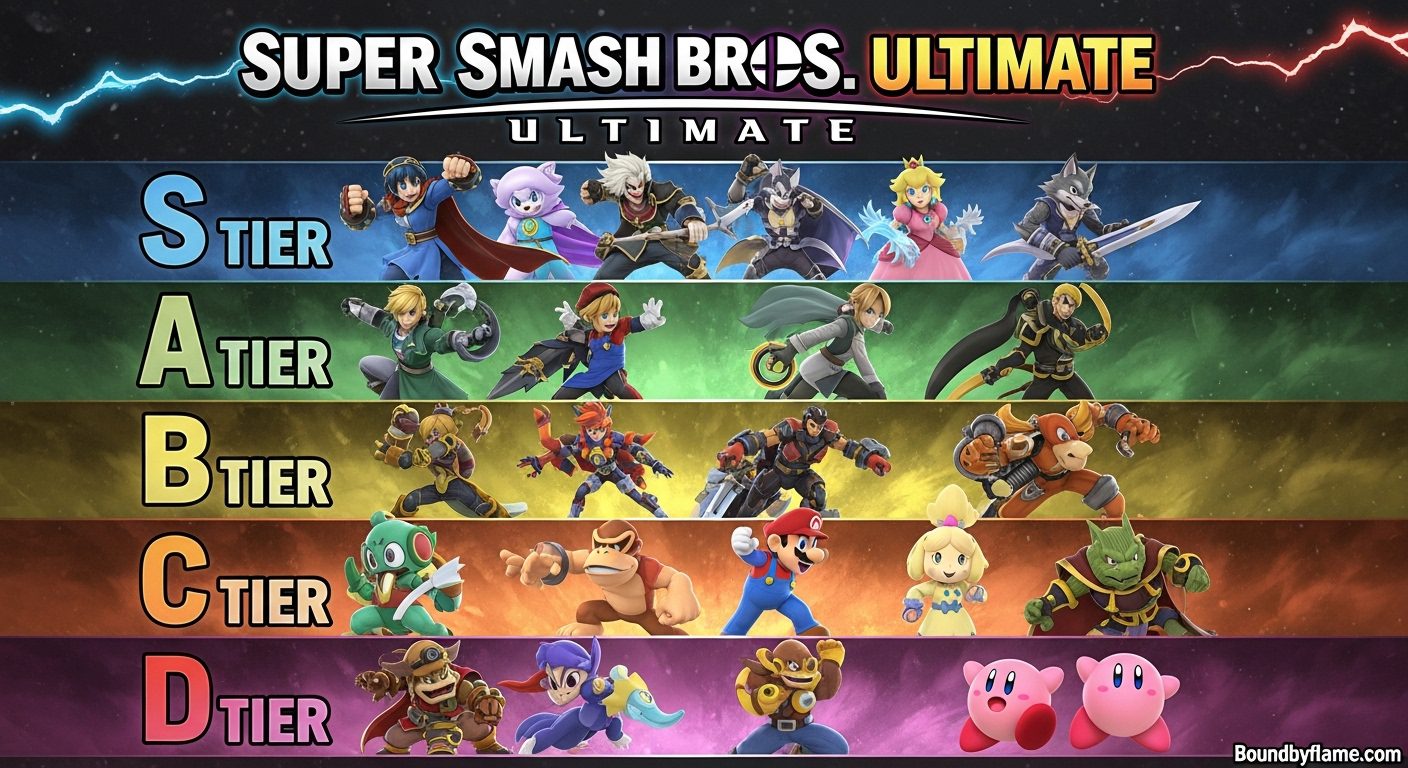 Super Smash Bros Ultimate Tier List