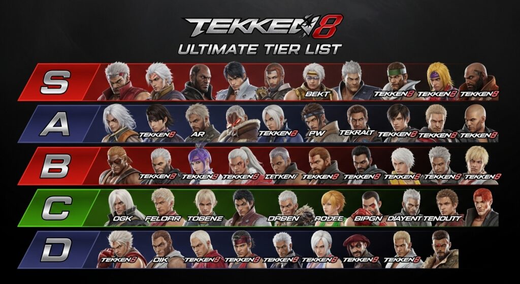 Tekken 8 Best Characters Tier List (March 2026) Complete Tier List Guide