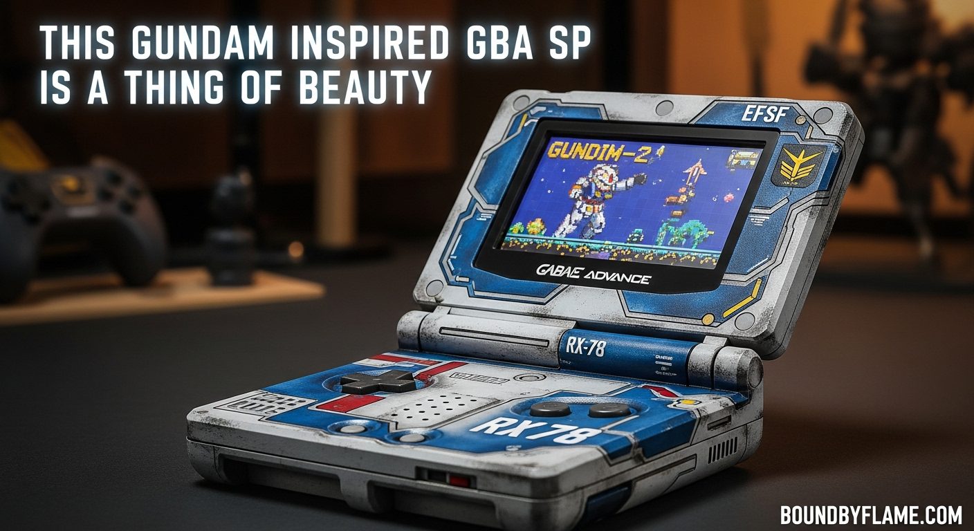 This Gundam Inspired GBA SP Is A Thing Of Beauty 2026: Expert Analysis