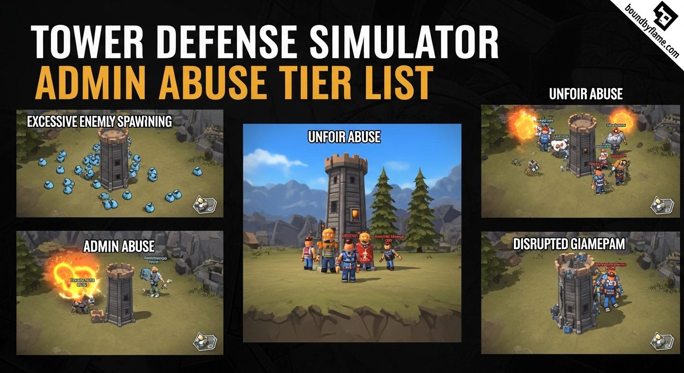 Tower Defense Simulator Admin Abuse