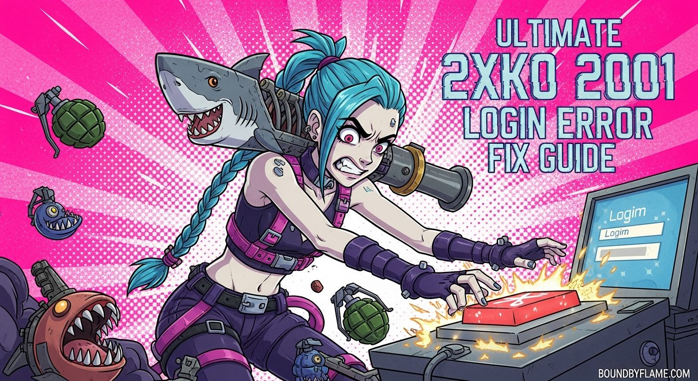 Ultimate 2XKO 2001 Login Error Fix Guide