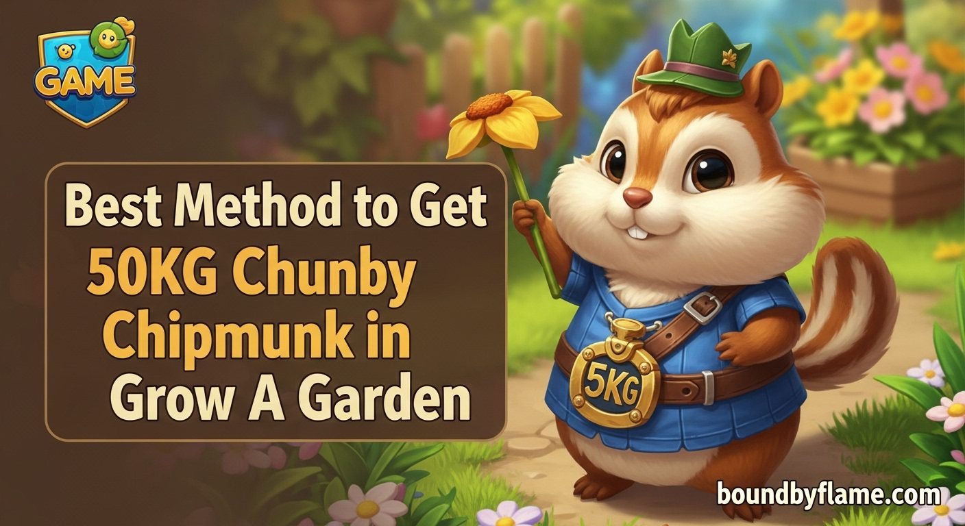 Ultimate 50KG Chipmunk Guide in Grow A Garden