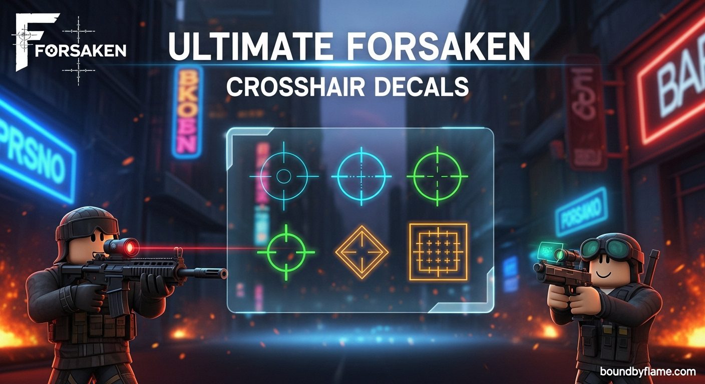 Ultimate Forsaken Crosshair Decals