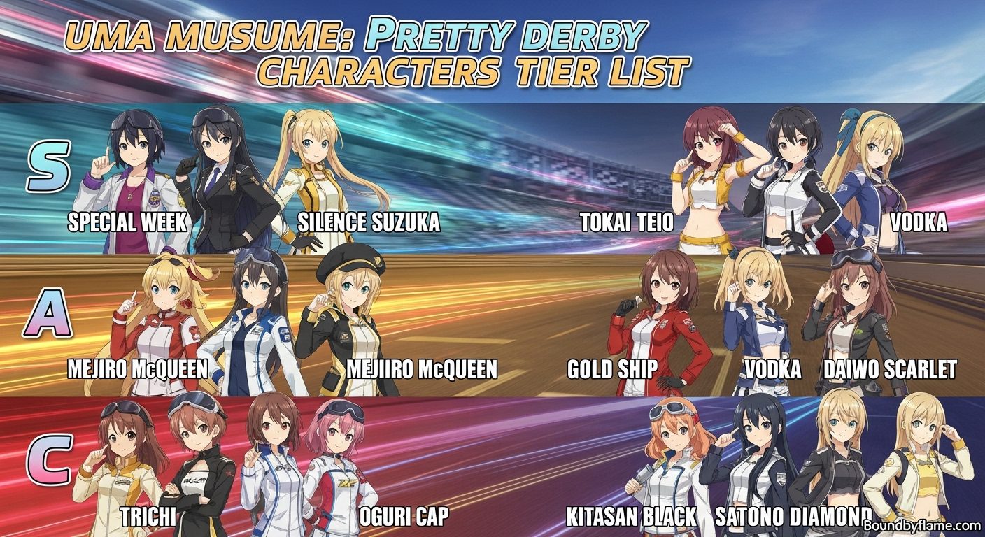 Uma Musume Pretty Derby Characters Tier List