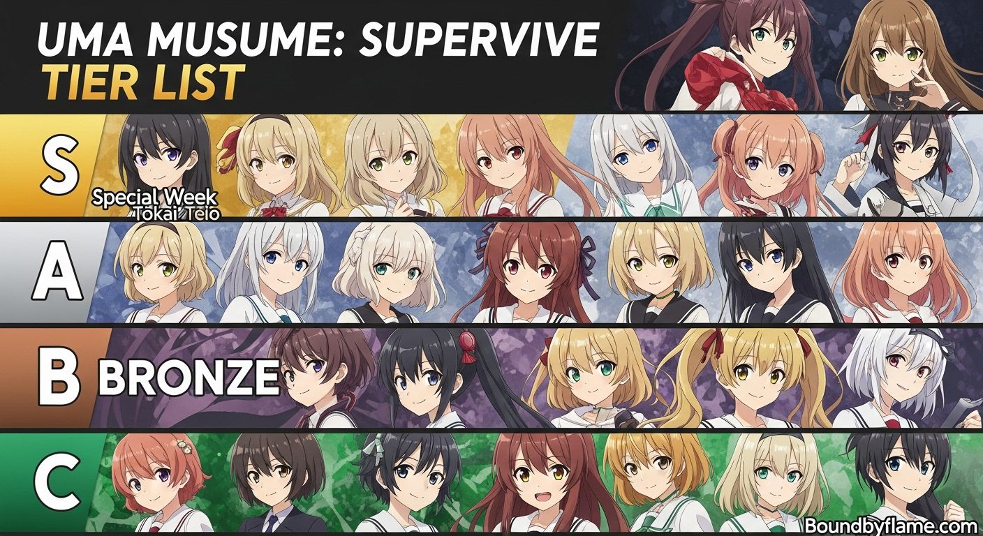 Uma Musume SUPERVIVE Tier List