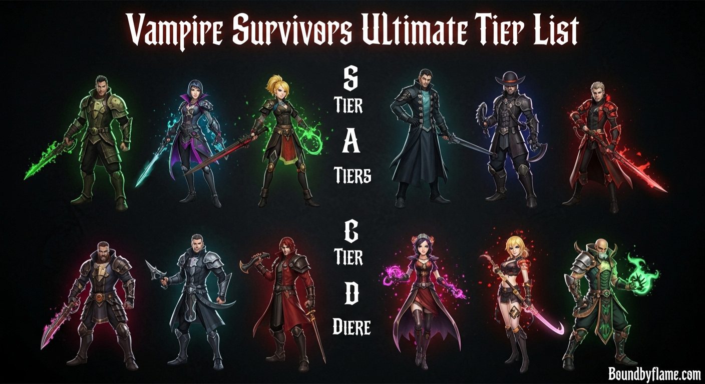 Vampire Survivors Tier List