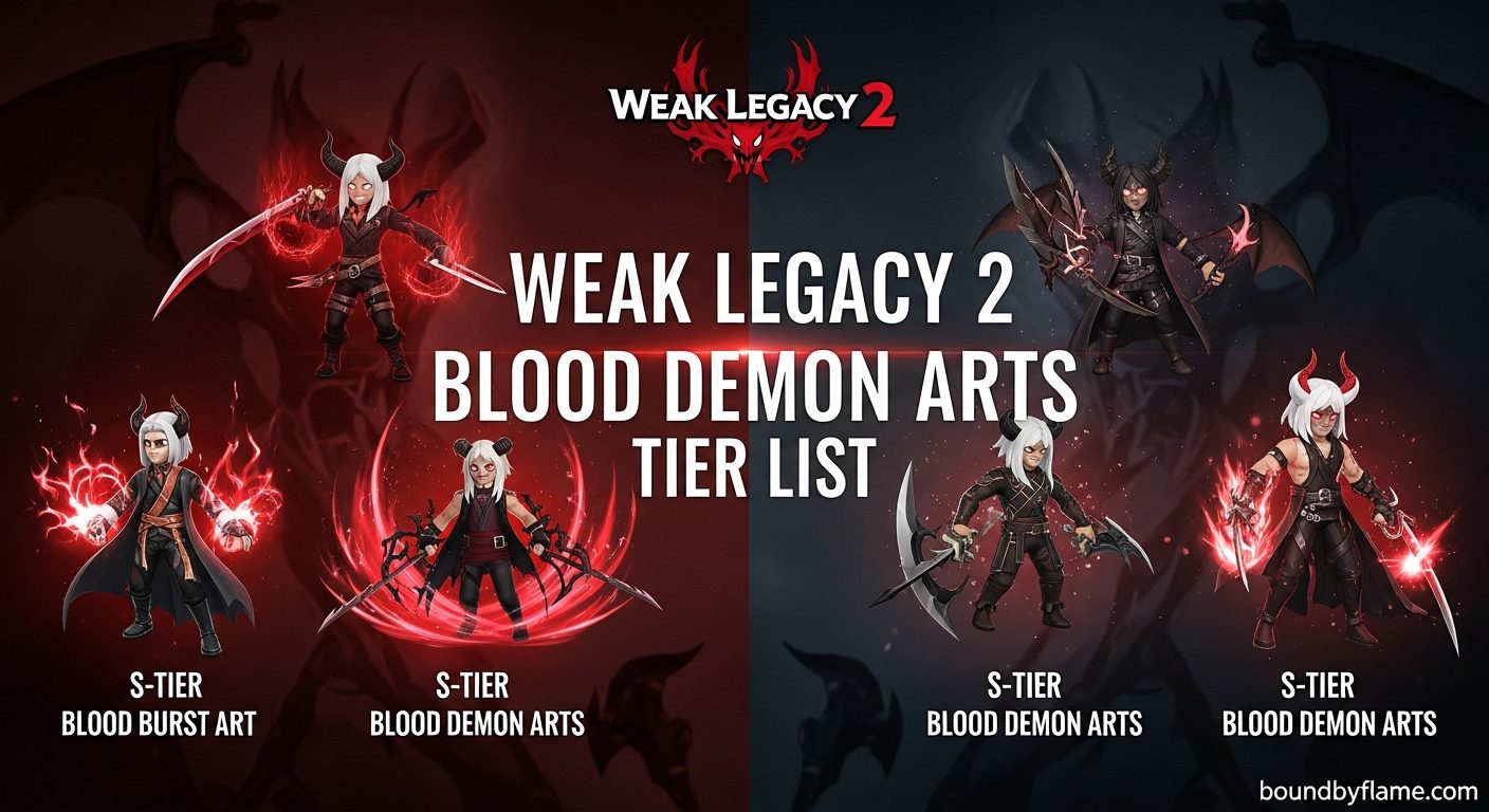 Weak Legacy 2 Blood Demon Arts Tier List