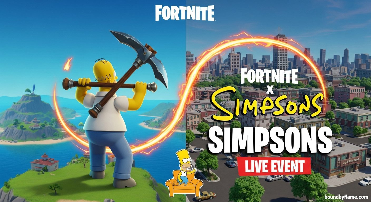 When Is The Fortnite Simpsons Live Event
