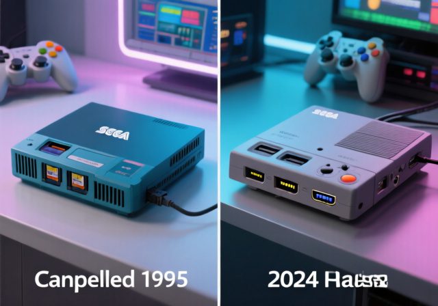 Sega Neptune Returns After 29 Years: GamesCare's GF1 Console Reveal [cy] - BoundByFlame