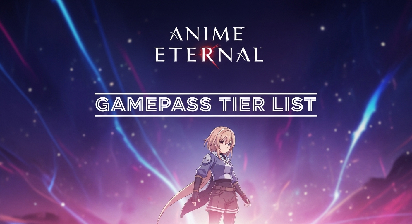 Anime Eternal Gamepass Tier List