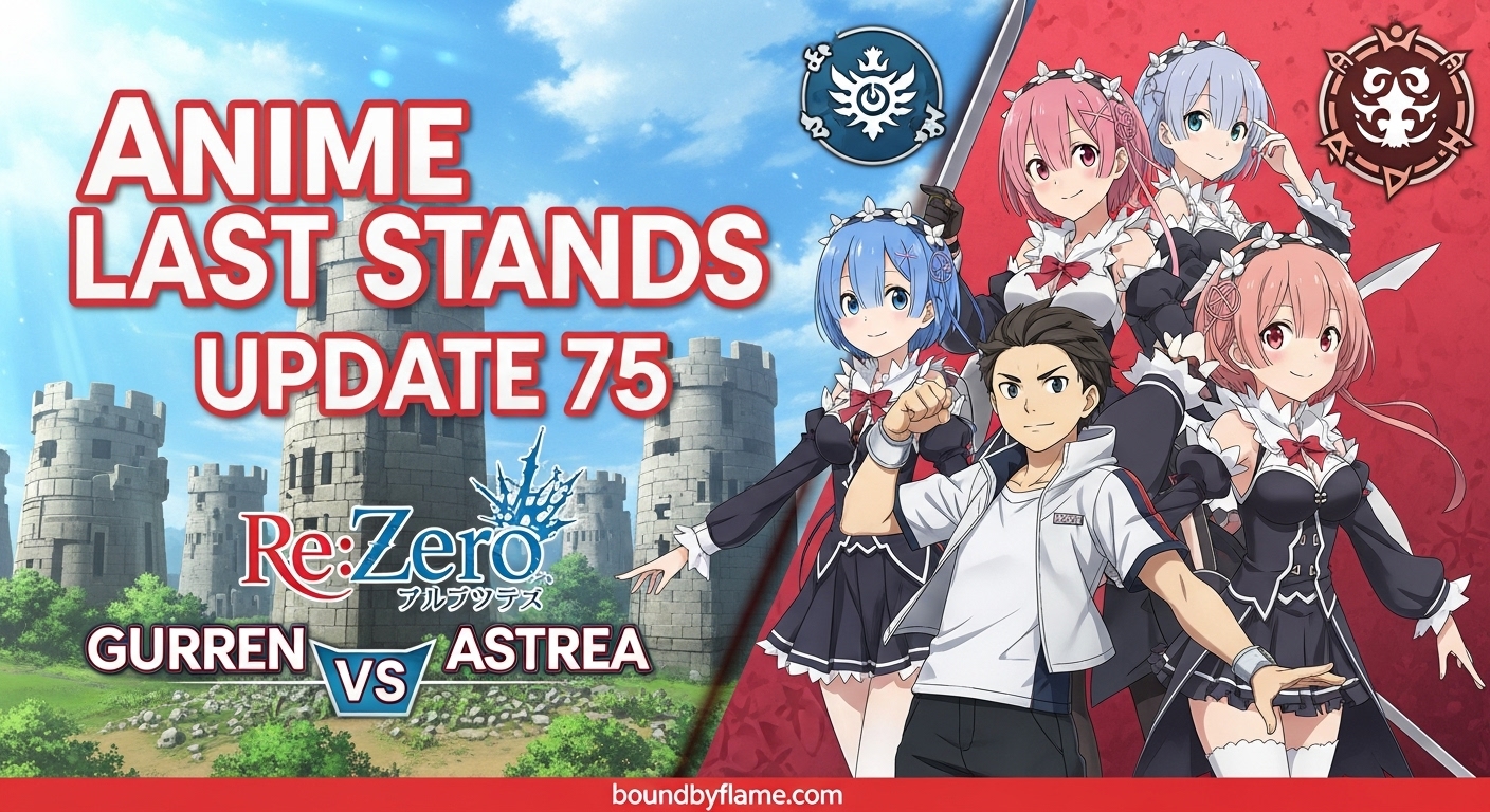 Anime Last Stands Update 75