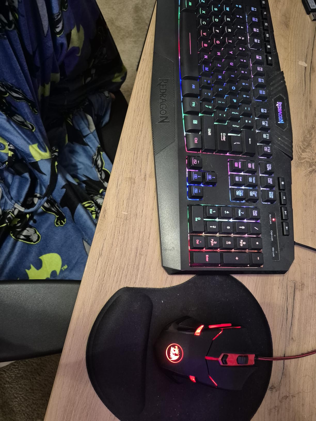 Redragon S101-3 PRO Gaming Keyboard and Mouse, RGB Backlit Programmable Keyboard Mouse with Software, Independent Macro Record Keys, Value Combo Set, New Update Version customer photo 1