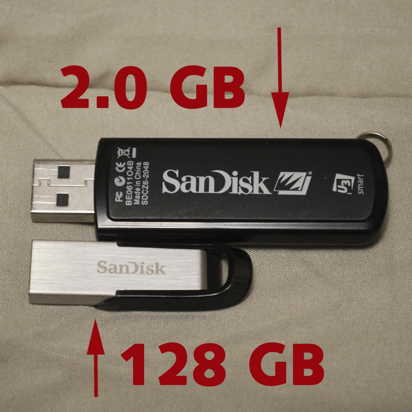 SanDisk 64GB Ultra Flair USB 3.0 Flash Drive - SDCZ73-064G-G46, Black - Customer Photo 1