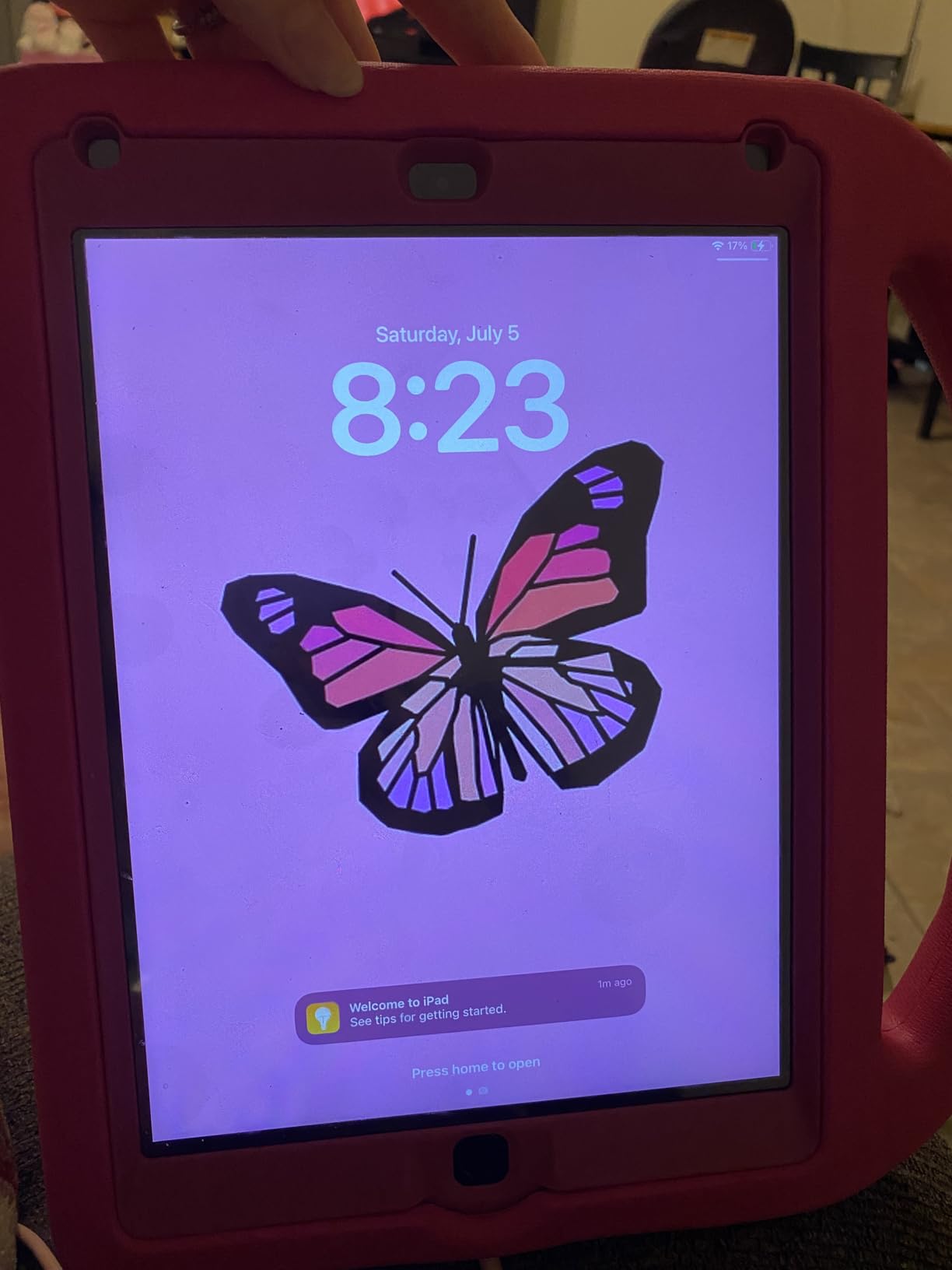 Apple iPad 9.7inch with WiFi 32GB- Space Gray (2017 Model) (Renewed) Customer Review Apple iPad 9.7inch with WiFi 32GB- Space Gray (2017 Model) (Renewed) - Customer Photo 2