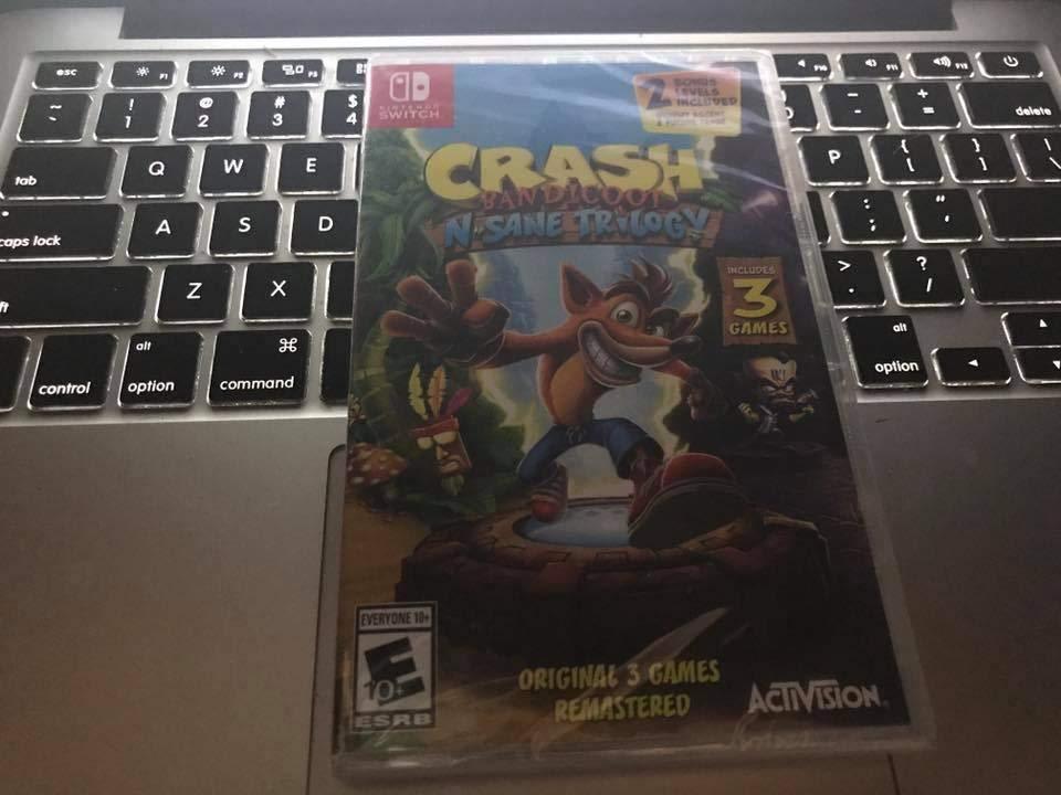 Crash Bandicoot N. Sane Trilogy - Nintendo Switch Standard Edition Customer Review Crash Bandicoot N. Sane Trilogy - Nintendo Switch Standard Edition - Customer Photo 1