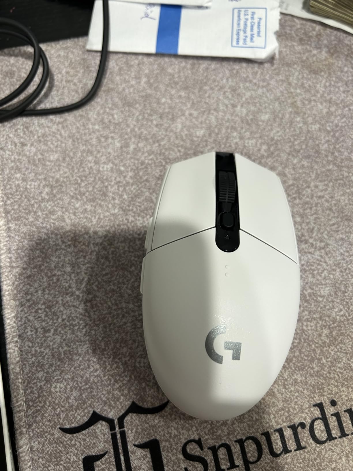 Logitech G305 Lightspeed Wireless Gaming Mouse, Hero Sensor, 12,000 DPI, Lightweight, 6 Programmable Buttons, 250h Battery, On-Board Memory, Compatible with PC, Mac - Black customer photo 2