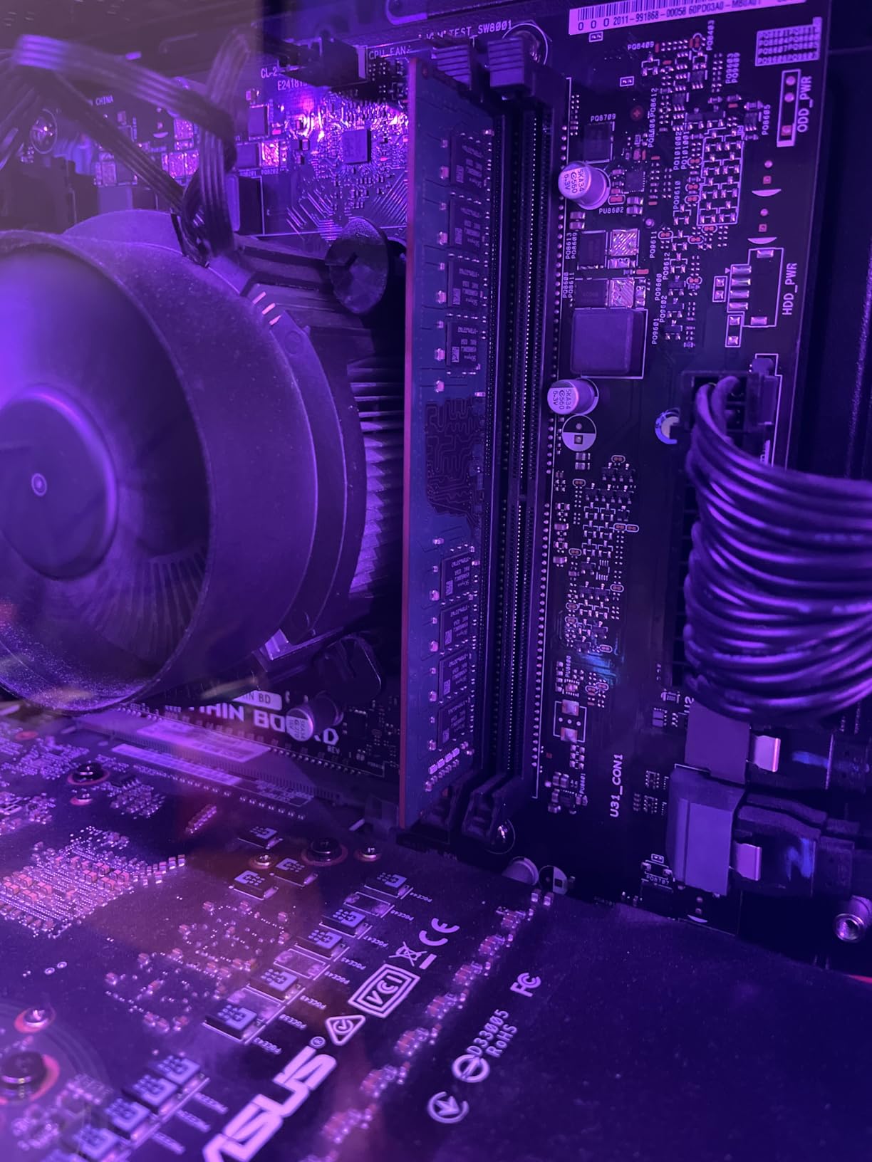 CORSAIR Vengeance LPX DDR4 RAM 32GB (2x16GB) 3200MHz CL16-20-20-38 1.35V Intel AMD Desktop Computer Memory - Black (CMK32GX4M2E3200C16) - Customer Photo 2