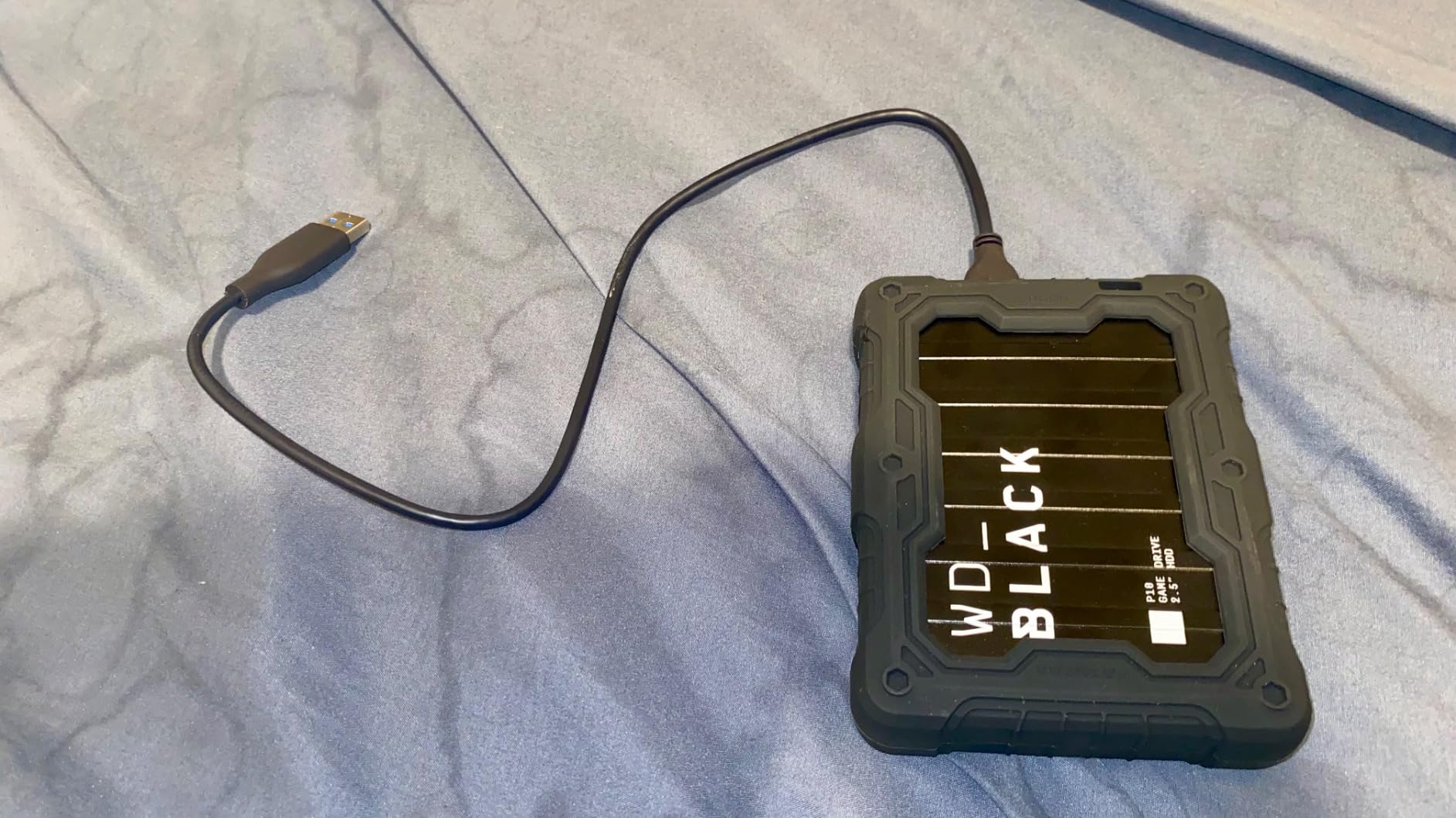 WD_BLACK 5TB P10 Game Drive, Portable External Hard Drive, Works with Playstation, Xbox, & PC - WDBA3A0050BBK-WESN Customer Review WD_BLACK 5TB P10 Game Drive, Portable External Hard Drive, Works with Playstation, Xbox, & PC - WDBA3A0050BBK-WESN - Customer Photo 4