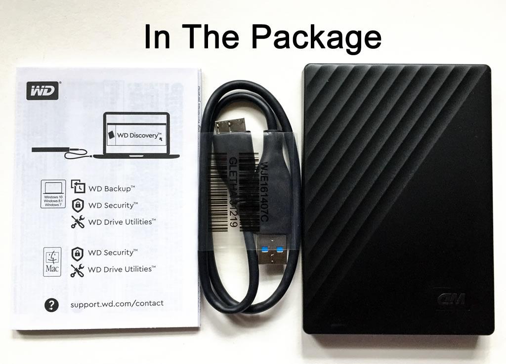 WD 2TB My Passport, Portable External Hard Drive, Black, backup software with defense against ransomware, and password protection, USB 3.1/USB 3.0 compatible - WDBYVG0020BBK-WESN - Customer Photo 2