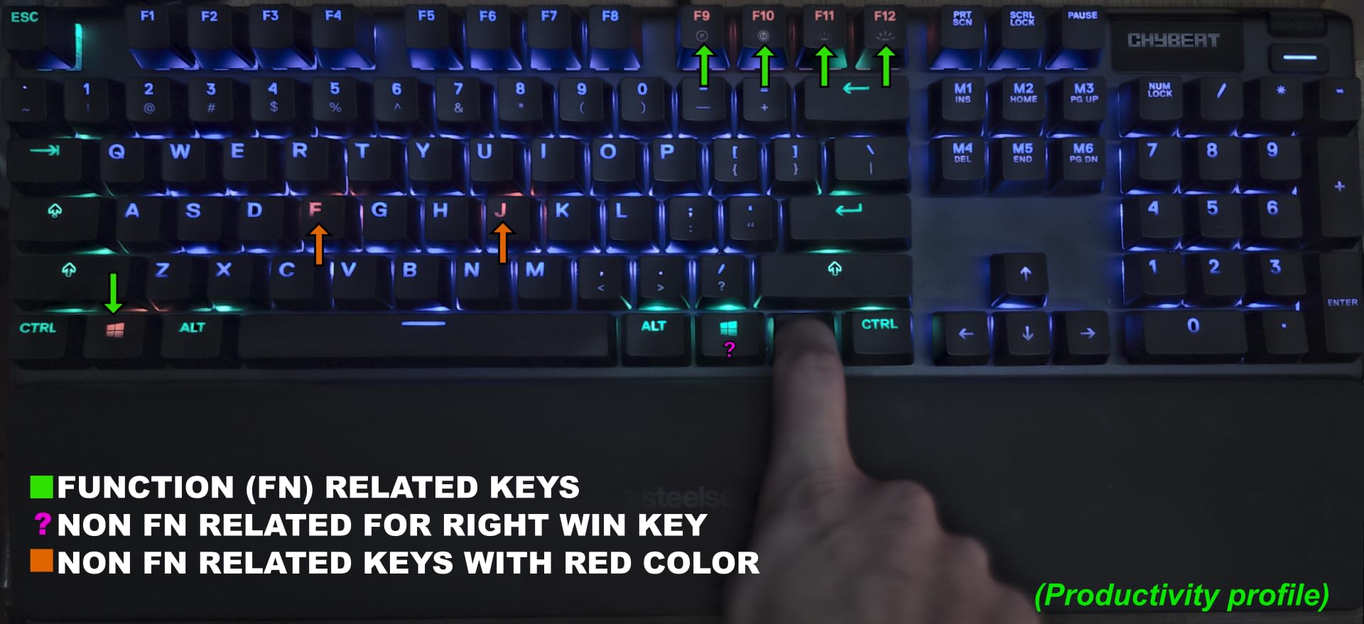 SteelSeries Apex 3 RGB Gaming Keyboard – 10-Zone RGB Illumination – IP32 Water Resistant – Premium Magnetic Wrist Rest (Whisper Quiet Gaming Switch) Customer Review SteelSeries Apex 3 RGB Gaming Keyboard – 10-Zone RGB Illumination – IP32 Water Resistant – Premium Magnetic Wrist Rest (Whisper Quiet Gaming Switch) - Customer Photo 1