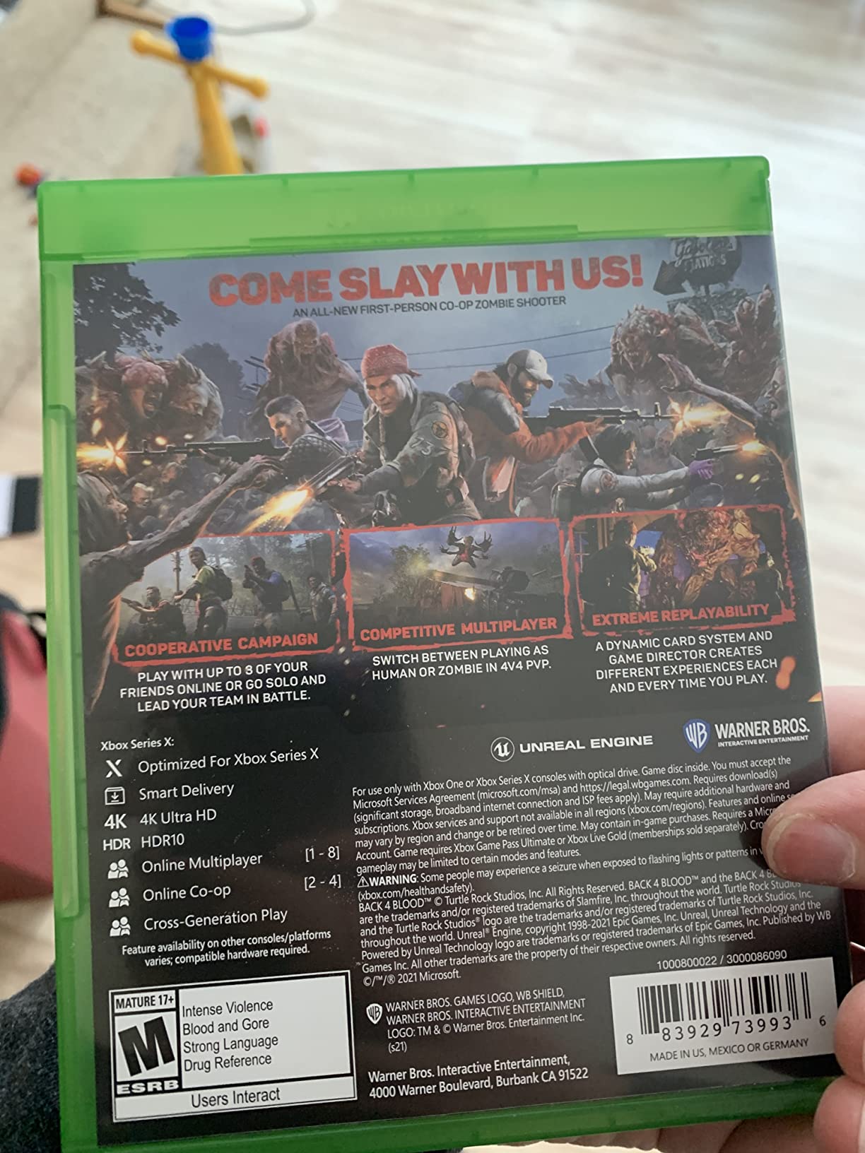 Back 4 Blood - Xbox Series X Customer Review Back 4 Blood - Xbox Series X - Customer Photo 1